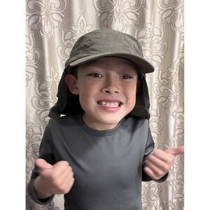 Craghoppers Insect Shield Noslife Expandable Zipper Hat Cap Hiking Brown